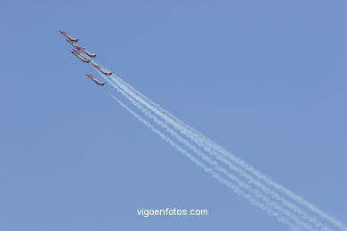 Aerial exhibition. 