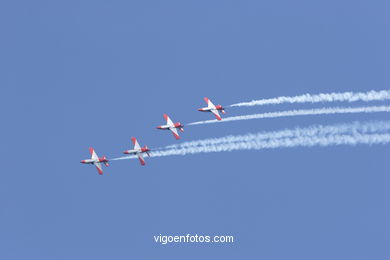 Aerial exhibition. 