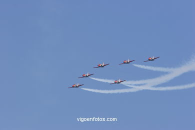 Aerial exhibition. 