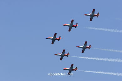 Aerial exhibition. 