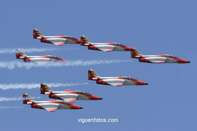Aerial exhibition. Exhibiciones a�reas. 