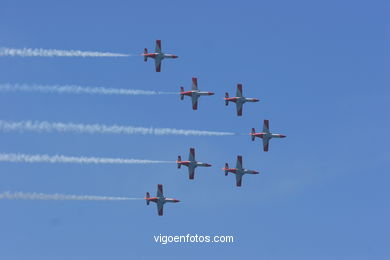 �guila Team. Airshow 2006. Vigo (Spain). 