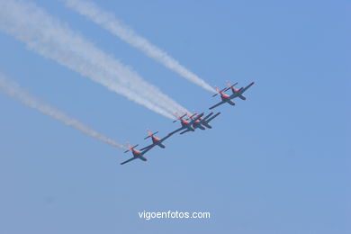 �guila Team. Airshow 2006. Vigo (Spain). 