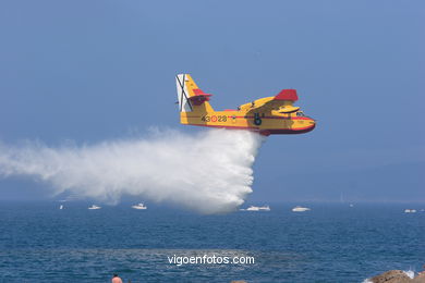 Canadiar aircraft. Airshow 2006. Vigo (Spain).