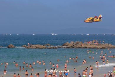 Canadiar aircraft. Airshow 2006. Vigo (Spain).