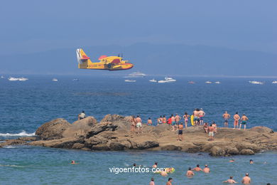 Canadiar aircraft. Airshow 2006. Vigo (Spain).
