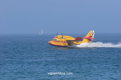 Canadiar aircraft. Airshow 2006. Vigo (Spain).