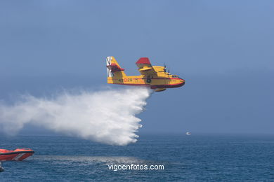Canadiar aircraft. Airshow 2006. Vigo (Spain).