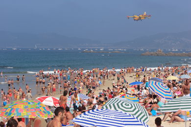 Canadiar aircraft. Airshow 2006. Vigo (Spain).