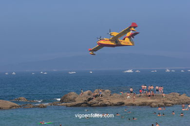 Canadiar aircraft. Airshow 2006. Vigo (Spain).