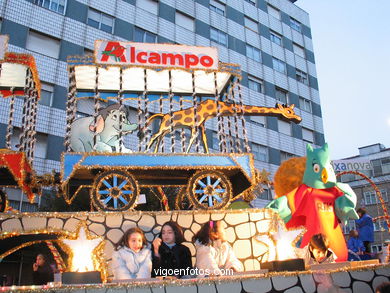 Cabalgata de los Reyes Magos 2004 (Vigo). 