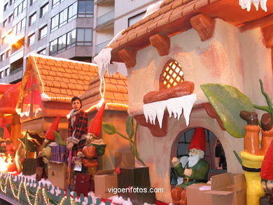 Cabalgata de los Reyes Magos 2004 (Vigo). 
