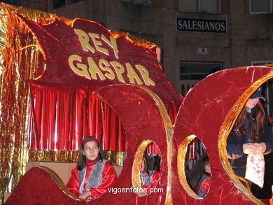 Cabalgata de los Reyes Magos 2004 (Vigo). 