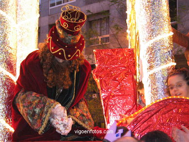 Cabalgata de los Reyes Magos 2004 (Vigo). 