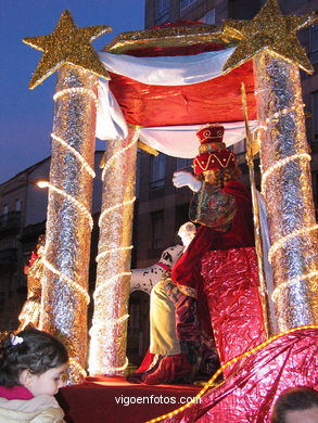 Cabalgata de los Reyes Magos 2004 (Vigo). 