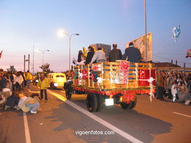 Cabalgata de los Reyes Magos 2004 (Vigo). 