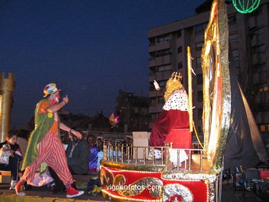 Cabalgata de los Reyes Magos 2004 (Vigo). 