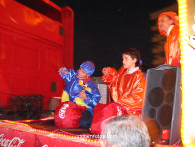 Cabalgata de los Reyes Magos 2004 (Vigo). 