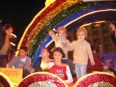 Cabalgata de los Reyes Magos 2004 (Vigo). 