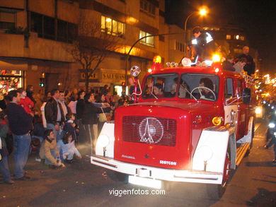 Cabalgata de los Reyes Magos 2004 (Vigo). 