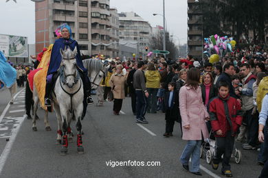 Cabalgata de los Reyes Magos 2005 (Vigo). 