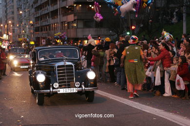 Cabalgata de los Reyes Magos 2005 (Vigo). 