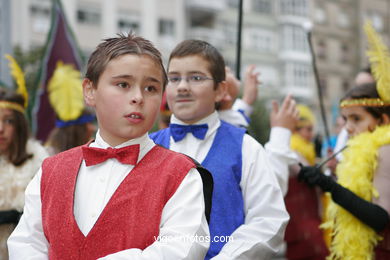 Carnaval 2005 - Desfile de comparsas en el Sábado de Carnaval (Vigo).