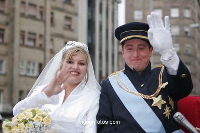 Carnaval 2005 - Desfile de comparsas en el S�bado de Carnaval (Vigo). 