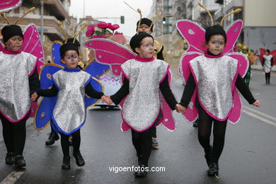 Carnaval 2005 - Desfile de comparsas en el S�bado de Carnaval (Vigo). 