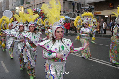 Carnaval 2005 - Desfile de comparsas en el Sábado de Carnaval (Vigo).