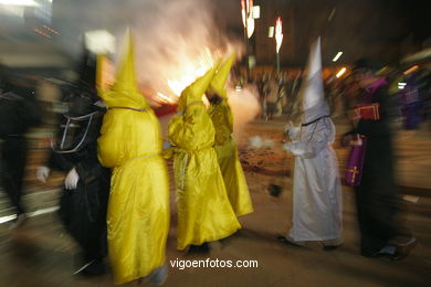 Juicio y quema del meco. Carnaval 2005. 