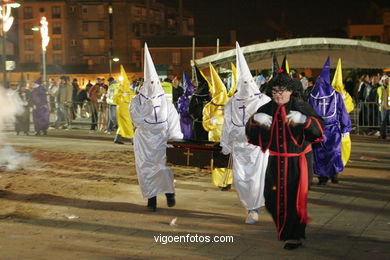 Juicio y quema del meco. Carnaval 2005. 