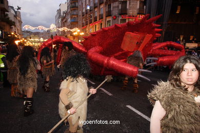Carnaval 2006 - Desfile de comparsas en el S�bado de Carnaval (Vigo). 