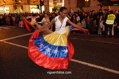 Carnaval 2006 - Desfile de comparsas en el S�bado de Carnaval (Vigo). 