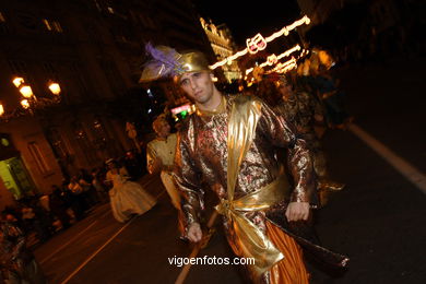 Carnaval 2006 - Comparsas en el Entierro de la Sardina (Vigo).