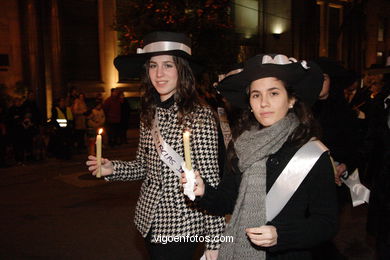 Carnaval 2007 - Comparsas en el Entierro de la Sardina (Vigo).