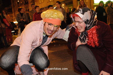 Carnaval 2007 - Comparsas en el Entierro de la Sardina (Vigo).