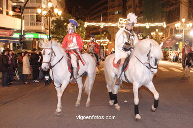 Carnaval 2007 - Comparsas en el Entierro de la Sardina (Vigo).
