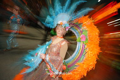 Carnaval 2008 - Desfile de comparsas en el S�bado de Carnaval (Vigo). 