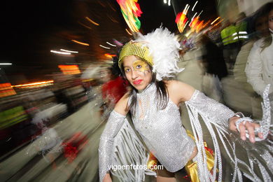 Carnaval 2008 - Desfile de comparsas en el S�bado de Carnaval (Vigo). 