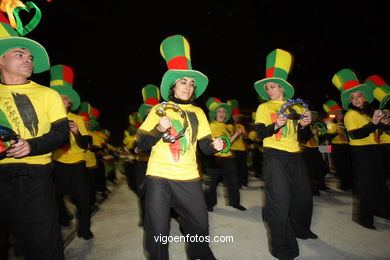Carnaval 2008 - Desfile de comparsas en el Sábado de Carnaval (Vigo).
