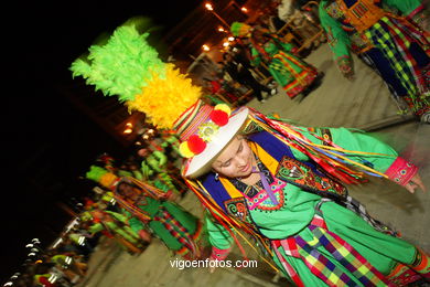 Carnaval 2008 - Desfile de comparsas en el S�bado de Carnaval (Vigo). 
