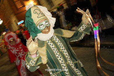Carnaval 2008 - Desfile de comparsas en el S�bado de Carnaval (Vigo). 