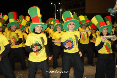 Carnaval 2008 - Desfile de comparsas en el S�bado de Carnaval (Vigo). 