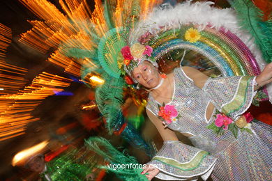 Carnaval 2008 - Desfile de comparsas en el S�bado de Carnaval (Vigo). 