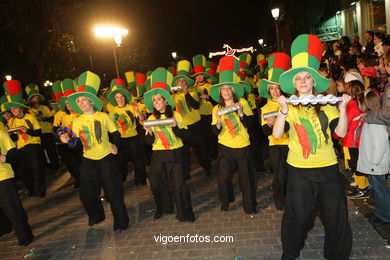 Carnaval 2008 - Desfile de comparsas en el Sábado de Carnaval (Vigo).