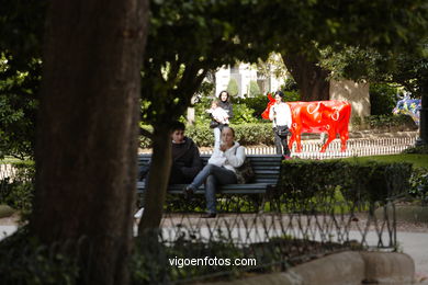 Cow Parade 2007 (Cowparade in Vigo, Spain).