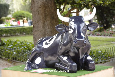 Cow Parade 2007 (Cowparade in Vigo, Spain).
