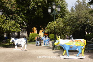 Cow Parade 2007 (Cowparade in Vigo, Spain).