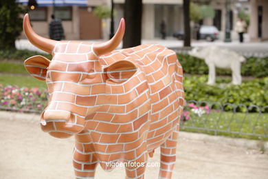 Cow Parade 2007 (Cowparade in Vigo, Spain).